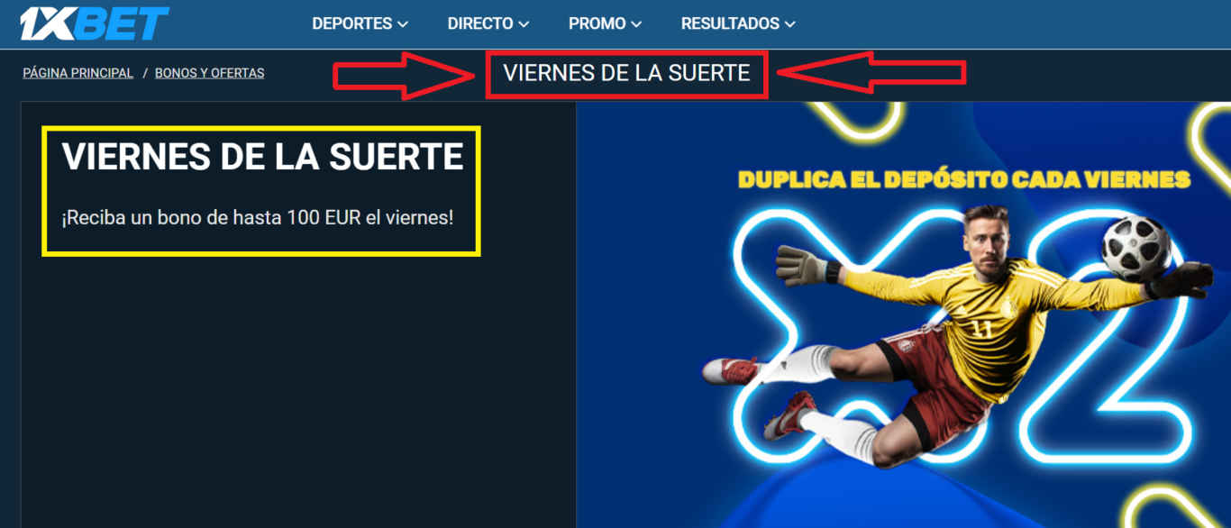 1xBet codigo promocional