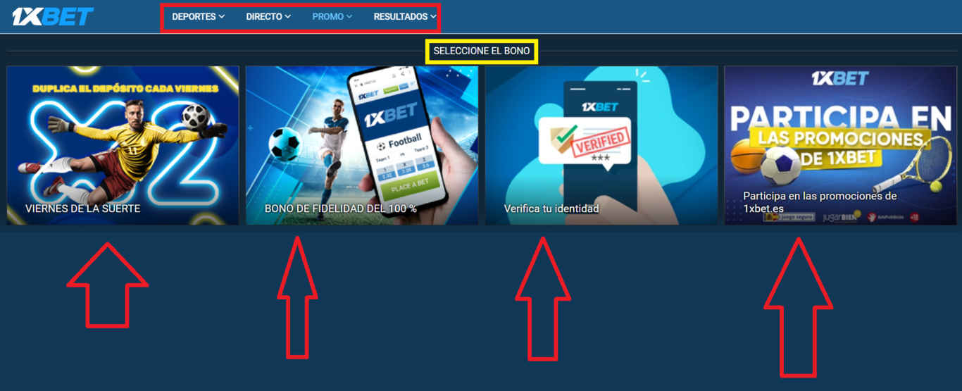 Qué tipo de 1xBet bono puedes recibir